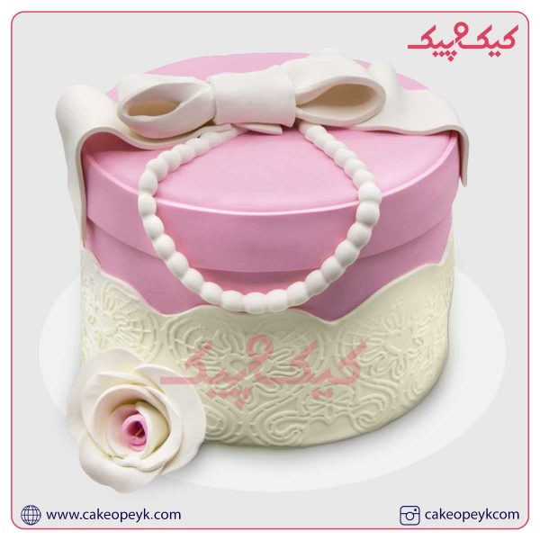 کیک تولد مروارید