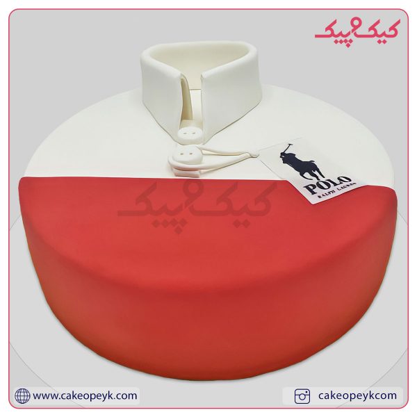 کیک تولد تیشرت پولو